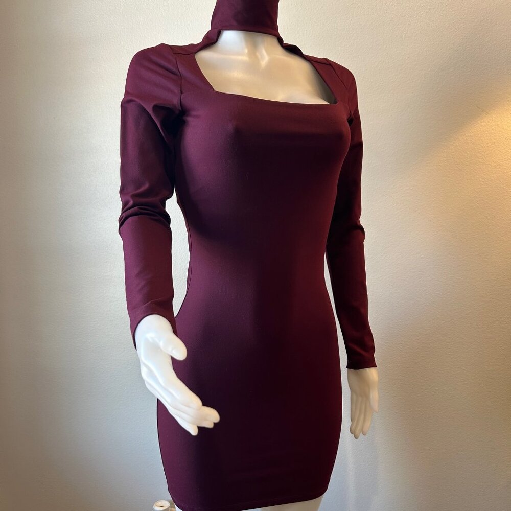 Susana Monaco Bodycon Dress in Plum